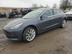 Tesla Model 3 salvage cars for sale: 2018 Tesla Model 3