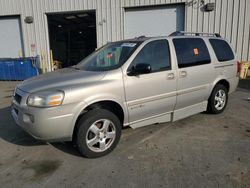 Chevrolet Uplander salvage cars for sale: 2008 Chevrolet Uplander Incomplete