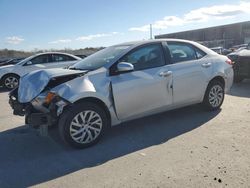 Toyota Corolla salvage cars for sale: 2017 Toyota Corolla L