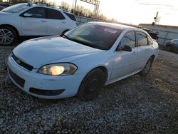 Chevrolet Impala salvage cars for sale: 2010 Chevrolet Impala LT