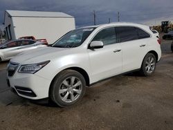 Acura salvage cars for sale: 2016 Acura MDX Advance