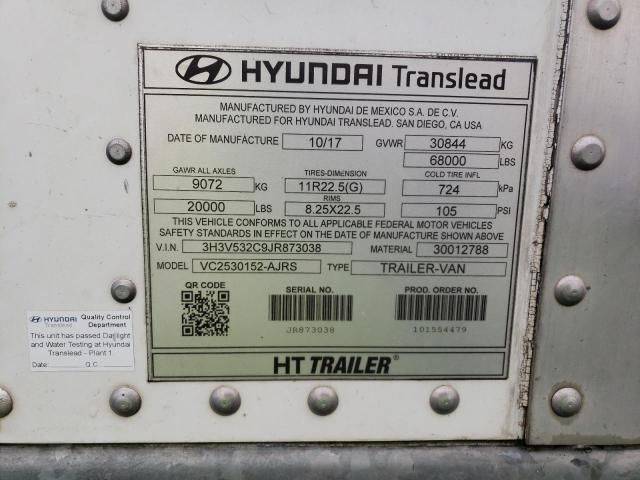 2018 Hyundai Trailer