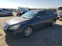 Honda Accord ex salvage cars for sale: 2007 Honda Accord EX