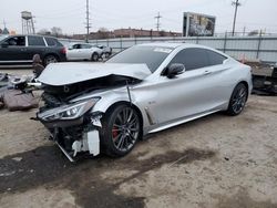 Infiniti q60 salvage cars for sale: 2017 Infiniti Q60 RED Sport 400