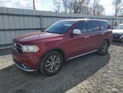 Dodge Durango salvage cars for sale: 2014 Dodge Durango Limited