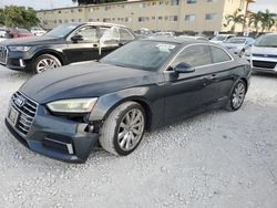 Audi a5 salvage cars for sale: 2018 Audi A5 Premium Plus