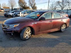 KIA Optima salvage cars for sale: 2016 KIA Optima LX