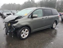 Toyota Sienna le salvage cars for sale: 2012 Toyota Sienna LE