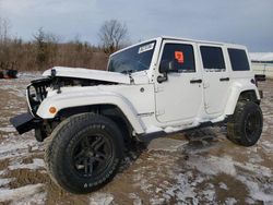 Jeep Wrangler salvage cars for sale: 2017 Jeep Wrangler Unlimited Sahara