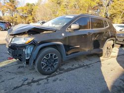 Jeep Compass salvage cars for sale: 2019 Jeep Compass Trailhawk