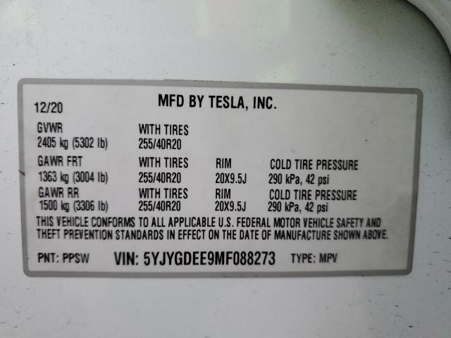 2021 Tesla Model y