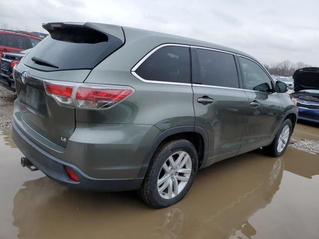 2014 Toyota Highlander LE