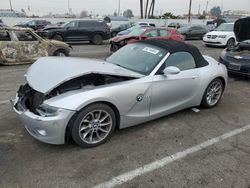 BMW z4 salvage cars for sale: 2005 BMW Z4 2.5