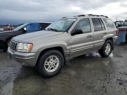 Jeep salvage cars for sale: 1999 Jeep Grand Cherokee Limited