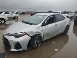 Vehiculos salvage en venta de Copart Grand Prairie, TX: 2019 Toyota Corolla L