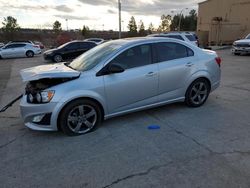 Chevrolet Sonic salvage cars for sale: 2015 Chevrolet Sonic RS