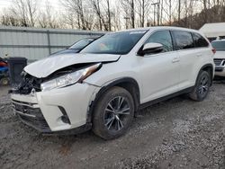 Toyota Vehiculos salvage en venta: 2019 Toyota Highlander LE