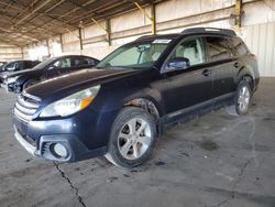 Subaru salvage cars for sale: 2013 Subaru Outback 2.5I Premium