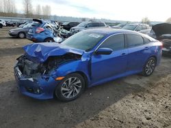 Honda Civic salvage cars for sale: 2016 Honda Civic EX