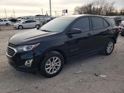 Salvage cars for sale from Copart Oklahoma City, OK: 2018 Chevrolet Equinox LS