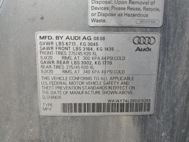 2009 Audi Q7 3.6 Quattro