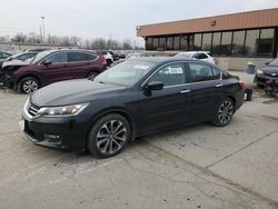 Honda Accord Vehiculos salvage en venta: 2015 Honda Accord Sport