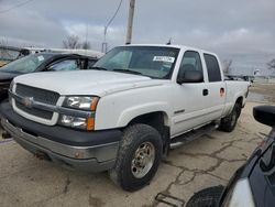 Chevrolet Silverado k1500 Heavy dut salvage cars for sale: 2005 Chevrolet Silverado K1500 Heavy Duty