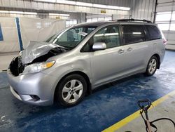 Toyota Sienna le salvage cars for sale: 2014 Toyota Sienna LE