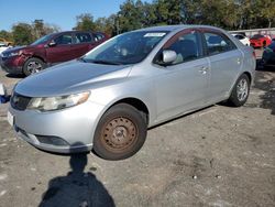 KIA Forte salvage cars for sale: 2010 KIA Forte LX