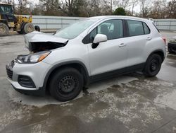 Salvage cars for sale from Copart Savannah, GA: 2018 Chevrolet Trax LS