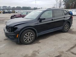 Salvage cars for sale from Copart Dunn, NC: 2021 Volkswagen Tiguan S