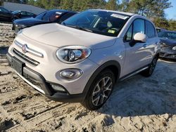 Fiat 500 salvage cars for sale: 2016 Fiat 500X Trekking