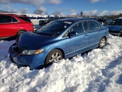 Honda salvage cars for sale: 2009 Honda Civic LX