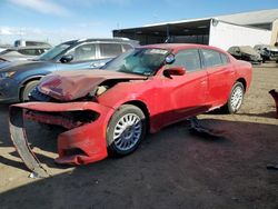 Dodge Charger salvage cars for sale: 2016 Dodge Charger Police