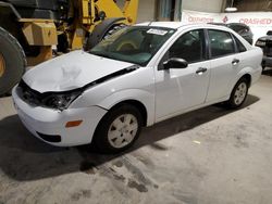 Ford Focus zx4 salvage cars for sale: 2007 Ford Focus ZX4