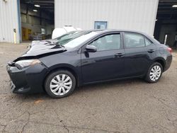 Toyota Corolla salvage cars for sale: 2017 Toyota Corolla L