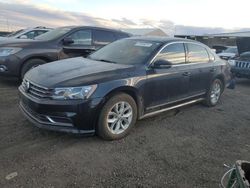 Volkswagen Passat salvage cars for sale: 2017 Volkswagen Passat S