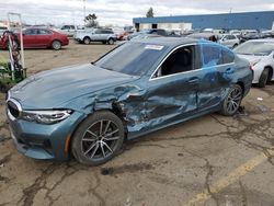 BMW salvage cars for sale: 2020 BMW 330XI