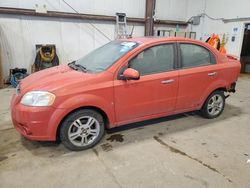 Chevrolet salvage cars for sale: 2009 Chevrolet Aveo LT