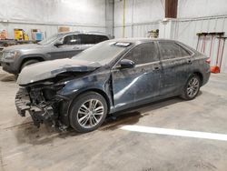 Toyota salvage cars for sale: 2016 Toyota Camry LE