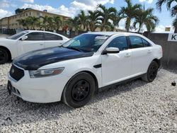 Ford Taurus salvage cars for sale: 2018 Ford Taurus Police Interceptor