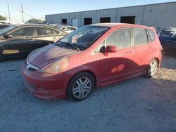 Honda fit salvage cars for sale: 2007 Honda FIT S