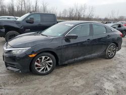 Salvage cars for sale from Copart Leroy, NY: 2016 Honda Civic EX