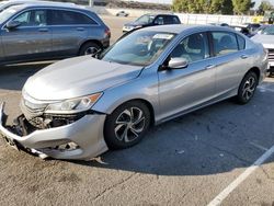 Vehiculos salvage en venta de Copart Rancho Cucamonga, CA: 2017 Honda Accord LX