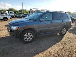 Salvage cars for sale from Copart Kapolei, HI: 2003 Toyota Highlander Limited