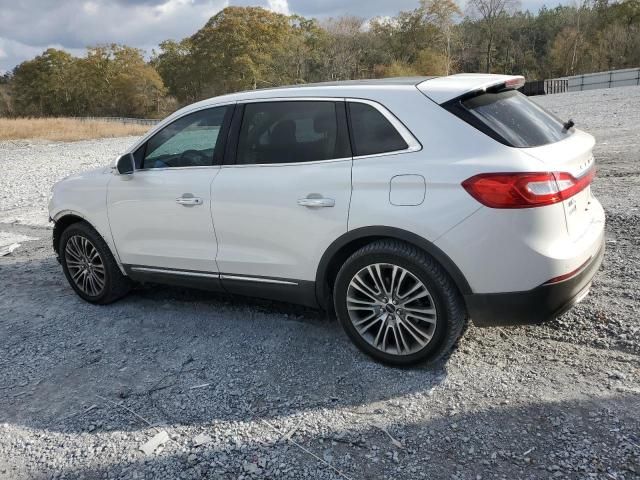 2016 Lincoln MKX Reserve