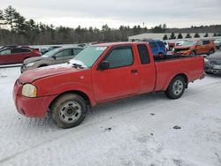 Nissan salvage cars for sale: 2002 Nissan Frontier King Cab XE