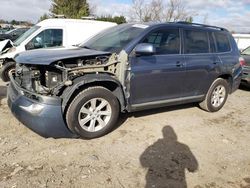 Toyota Highlander salvage cars for sale: 2012 Toyota Highlander Base