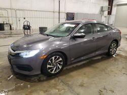 Salvage cars for sale from Copart Avon, MN: 2016 Honda Civic EX