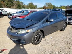 Honda Civic salvage cars for sale: 2013 Honda Civic EX